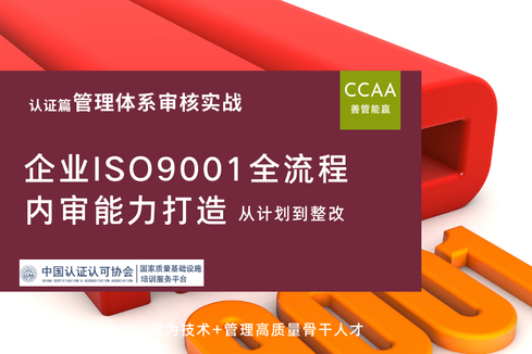 企业ISO 9001全流程内审能力打造（从计划到整改）